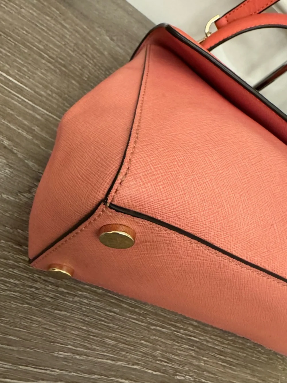 Michael Kors Coral-Gradient Top Handle Satchel - Picture 8 of 13